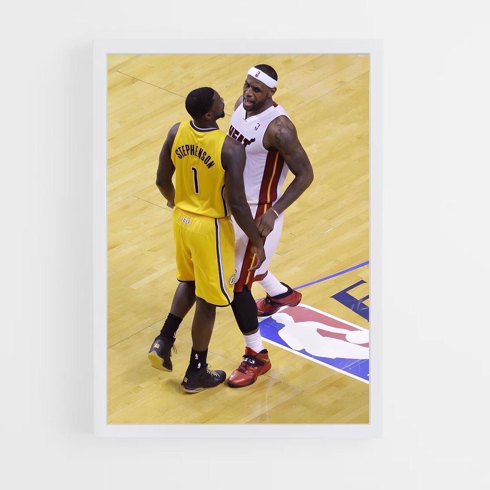 Poster LeBron's Dominance – affiche Basketball (vue 3)